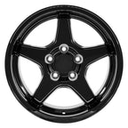 OE Wheels CV01 17x11 5x120.65 50et Gloss Black Wheel - View 2