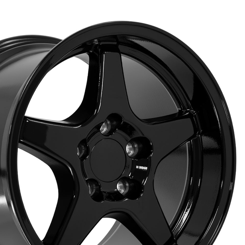 OE Wheels CV01 17x11 5x120.65 50et Gloss Black Wheel