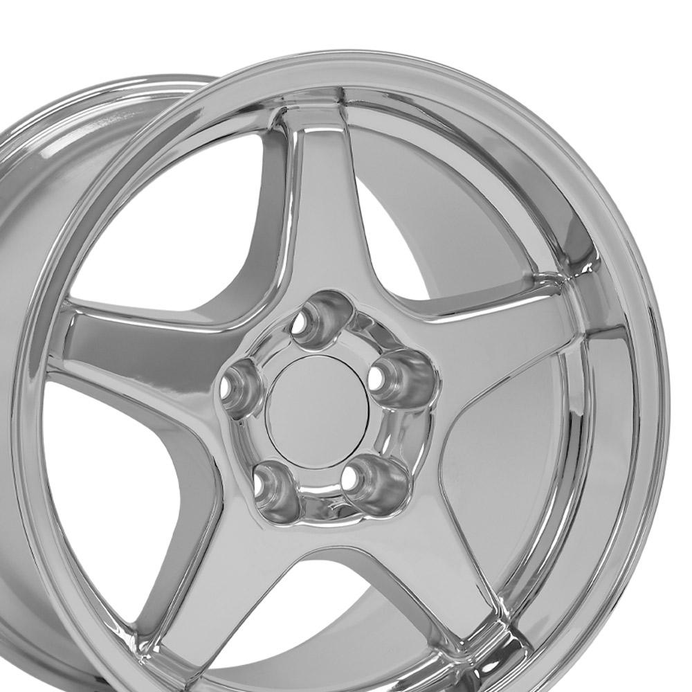 OE Wheels CV01 17x11 5x120.65 50et Chrome Wheel