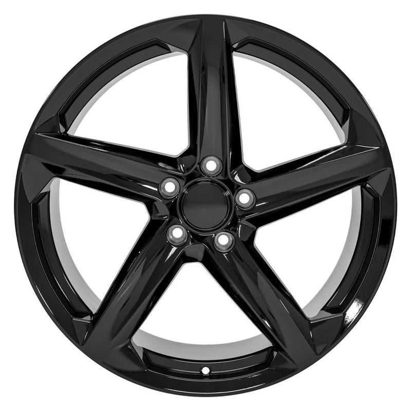 OE Wheels CV02D 20x11 5x120 64et Gloss Black Wheel - View 2