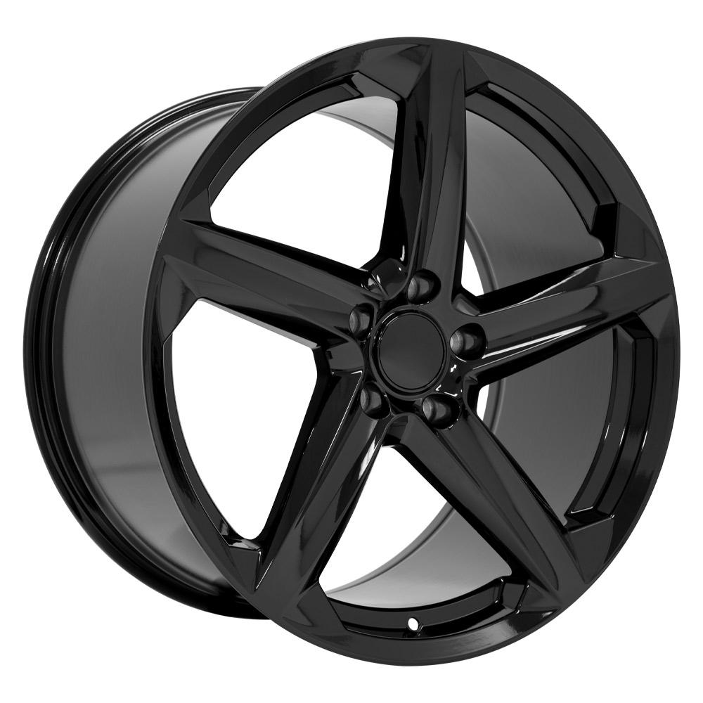 OE Wheels CV02D 20x11 5x120 64et Gloss Black Wheel - View 3