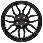 OE Wheels CV03D 19x8.5 5x120 51et Gloss Black Wheel - View 2