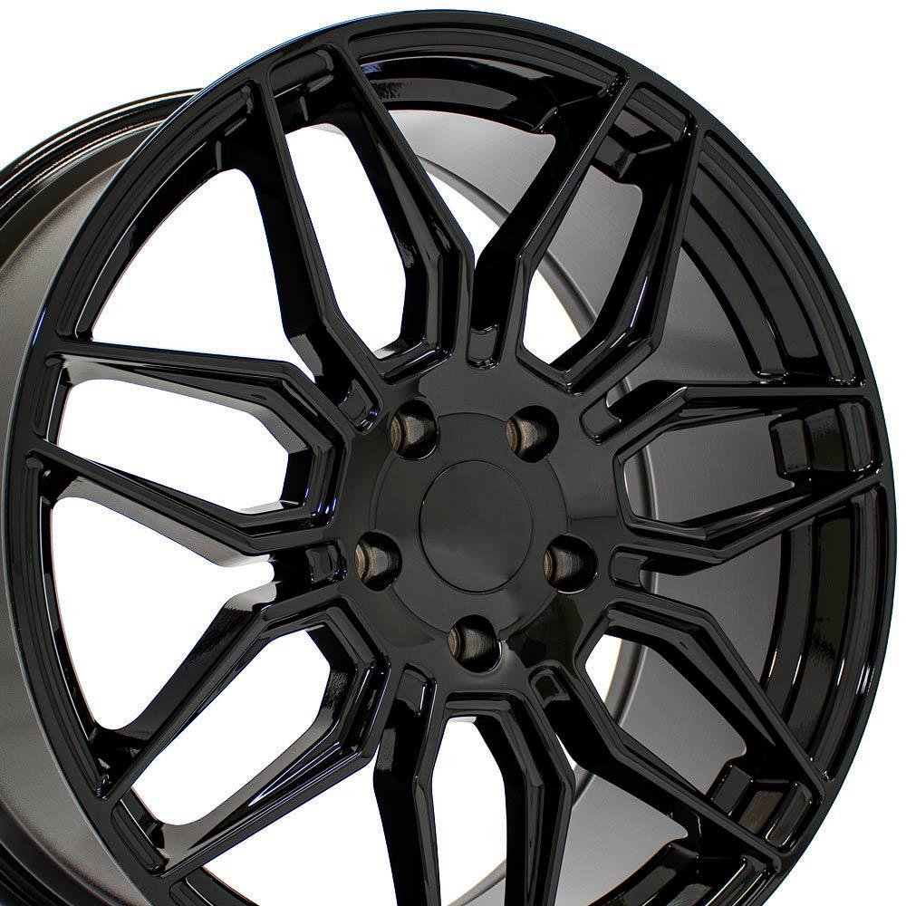OE Wheels CV03D 19x8.5 5x120 51et Gloss Black Wheel