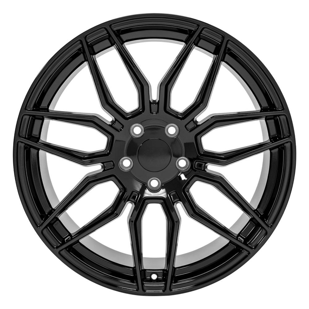 OE Wheels CV03D 20x11 5x120 64et Gloss Black Wheel - View 2