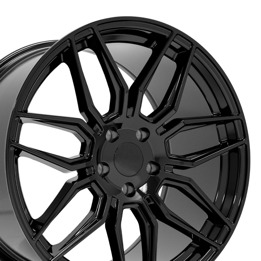 OE Wheels CV03D 20x11 5x120 64et Gloss Black Wheel