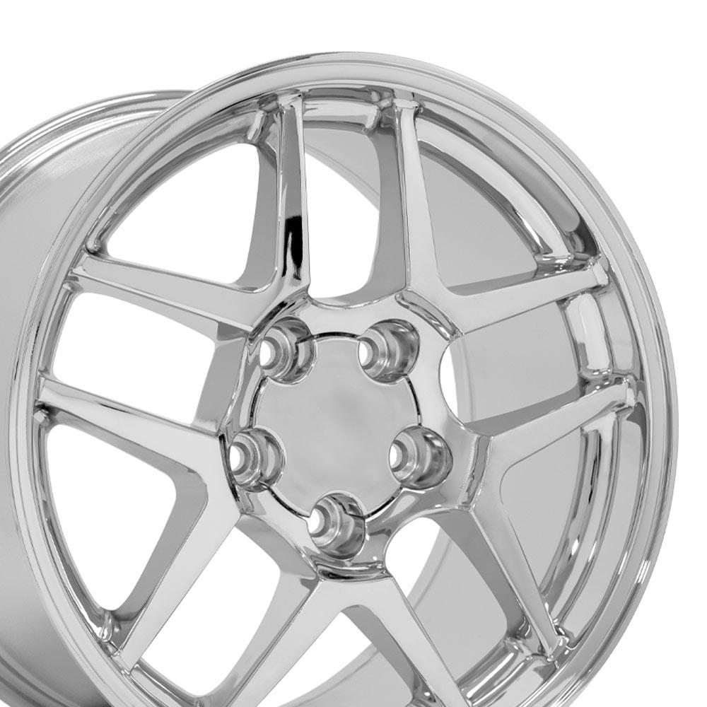 OE Wheels CV04 17x9.5 5x120.65 54et Chrome Wheel