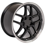 OE Wheels CV04 18x10.5 5x120.65 56et Gloss Black Machined Lip Wheel - View 3