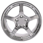 OE Wheels CV05 17x9.5 5x120.65 54et Chrome Wheel - View 2