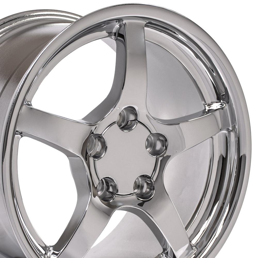 OE Wheels CV05 18x9.5 5x120.65 54et Chrome Wheel