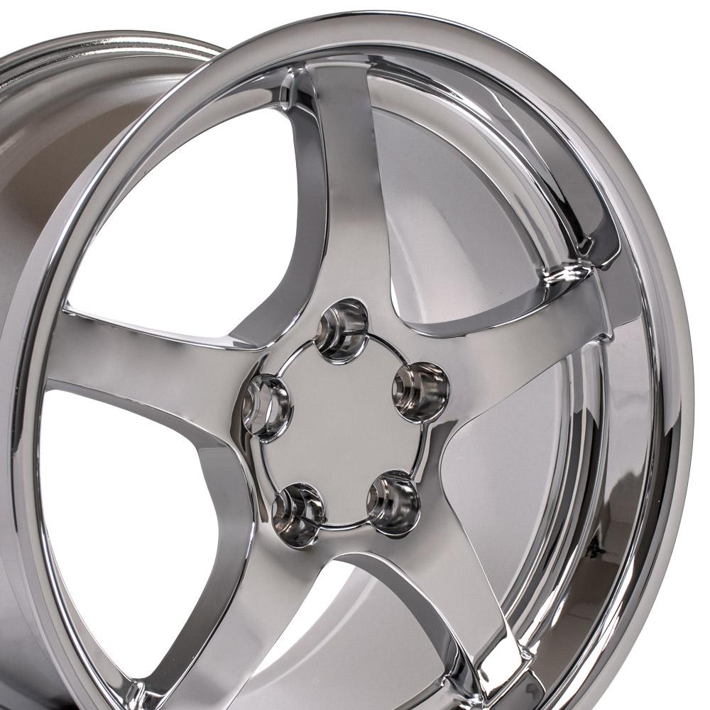 OE Wheels CV05 18x10.5 5x120.65 56et Chrome Wheel