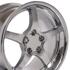 OE Wheels CV05 18x10.5 5x120.65 56et Chrome Wheel