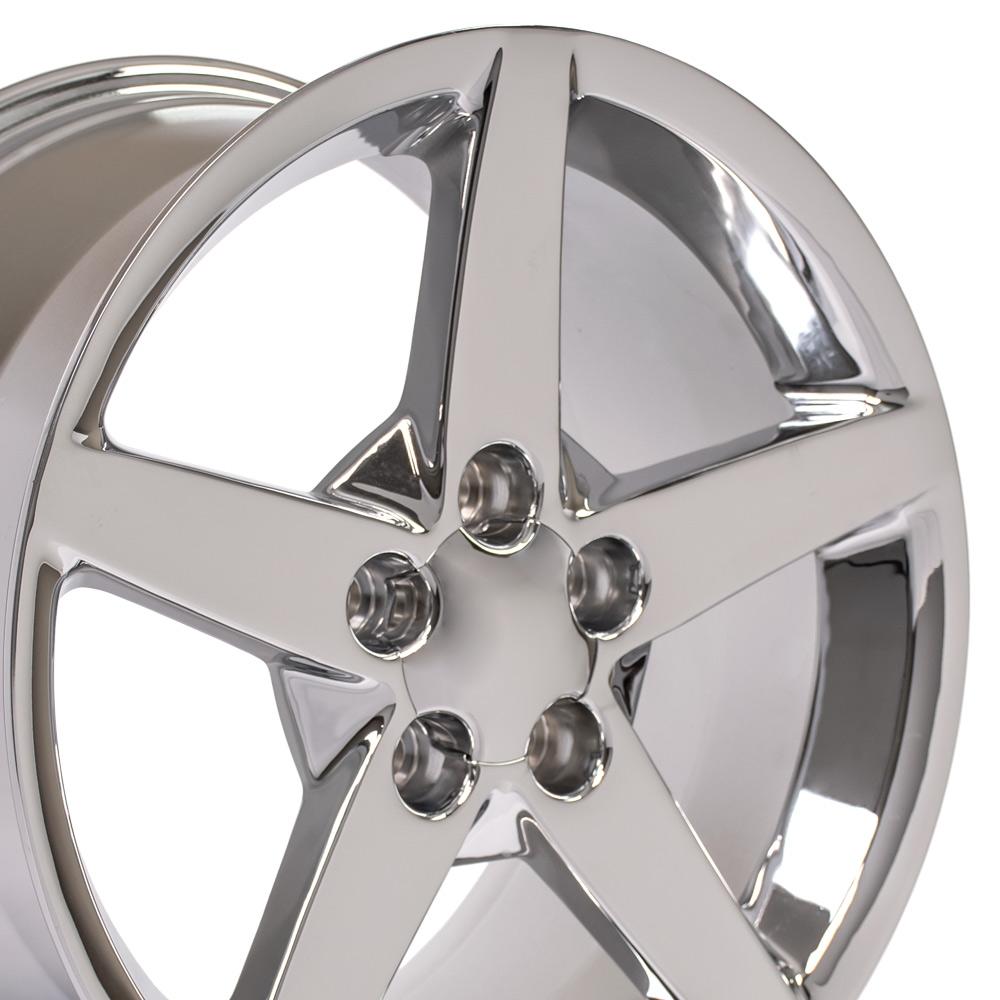 OE Wheels CV06A 18x9.5 5x120.65 58et Chrome Wheel