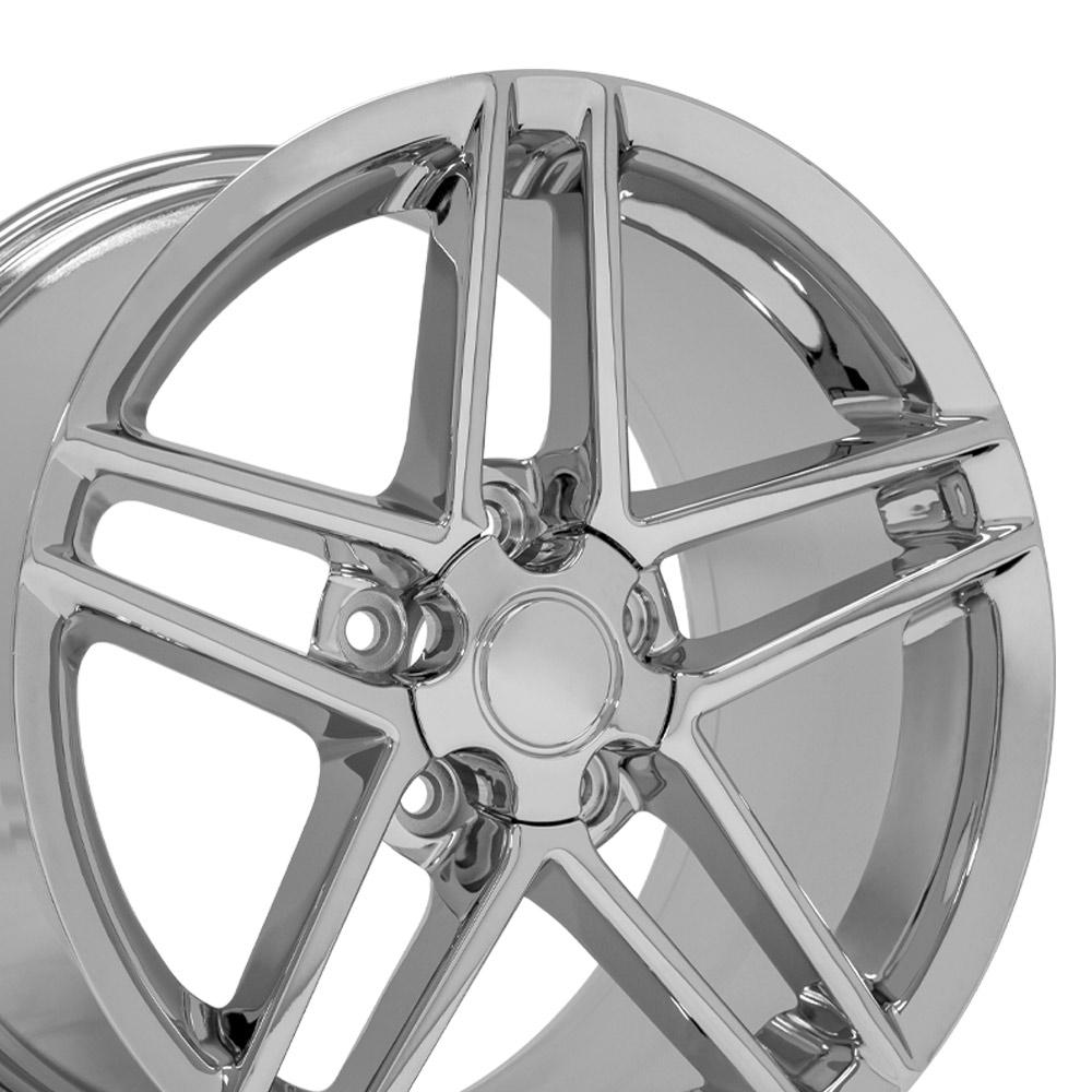 OE Wheels CV07A 17x9.5 5x120.65 54et Chrome Wheel