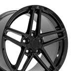 OE Wheels CV07A 18x10.5 5x120.65 56et Gloss Black Wheel