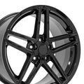 OE Wheels CV07B 19x10 5x120.65 65et Gloss Black Wheel
