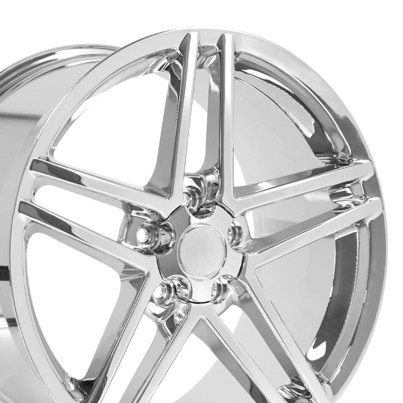 OE Wheels CV07B 19x10 5x120.65 65et Chrome Wheel