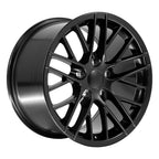OE Wheels CV08A 17x9.5 5x120.65 54et Satin Black Wheel - View 3
