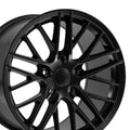 OE Wheels CV08A 18x10.5 5x120.65 56et Satin Black Wheel