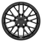 OE Wheels CV08B 18x8.5 5x120.65 56et Satin Black Wheel - View 2