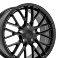 OE Wheels CV08B 18x8.5 5x120.65 56et Satin Black Wheel