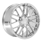 OE Wheels CV08B 18x8.5 5x120.65 56et Chrome Wheel - View 3