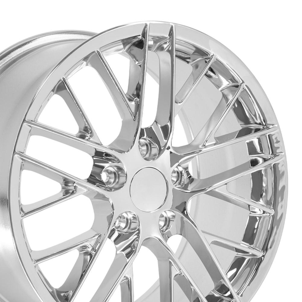 OE Wheels CV08B 18x8.5 5x120.65 56et Chrome Wheel