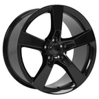 OE Wheels CV11 20x9 5x120 35et Gloss Black Wheel - View 3