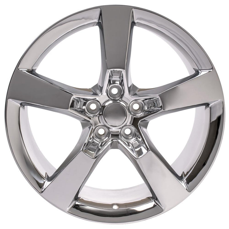 OE Wheels CV11 20x9 5x120 35et Chrome Wheel - View 2