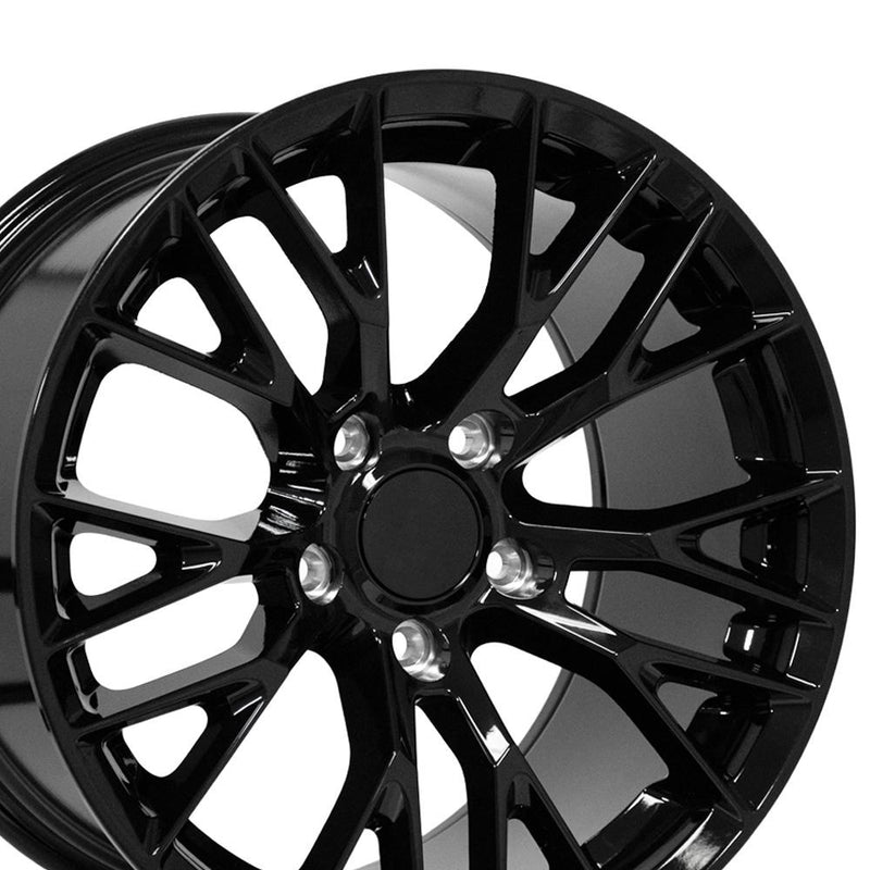 OE Wheels CV22 17x9.5 5x120.65 54et Gloss Black Wheel