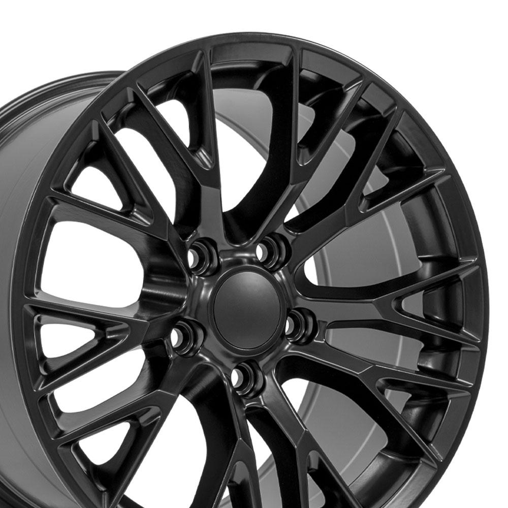 OE Wheels CV22 17x9.5 5x120.65 54et Satin Black Wheel