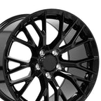 OE Wheels CV22 18x10.5 5x120.65 56et Gloss Black Wheel