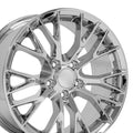 OE Wheels CV22B 18x8.5 5x120.65 56et Chrome Wheel