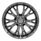 OE Wheels CV22B 18x8.5 5x120.65 56et Gloss Gunmetal Wheel - View 2