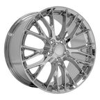 OE Wheels CV22B 19x10 5x120.65 79et Chrome Wheel - View 3