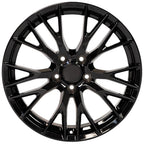 OE Wheels CV22C 19x8.5 5x120.65 56et Gloss Black Wheel - View 2