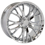 OE Wheels CV22C 19x8.5 5x120.65 56et Chrome Wheel - View 3