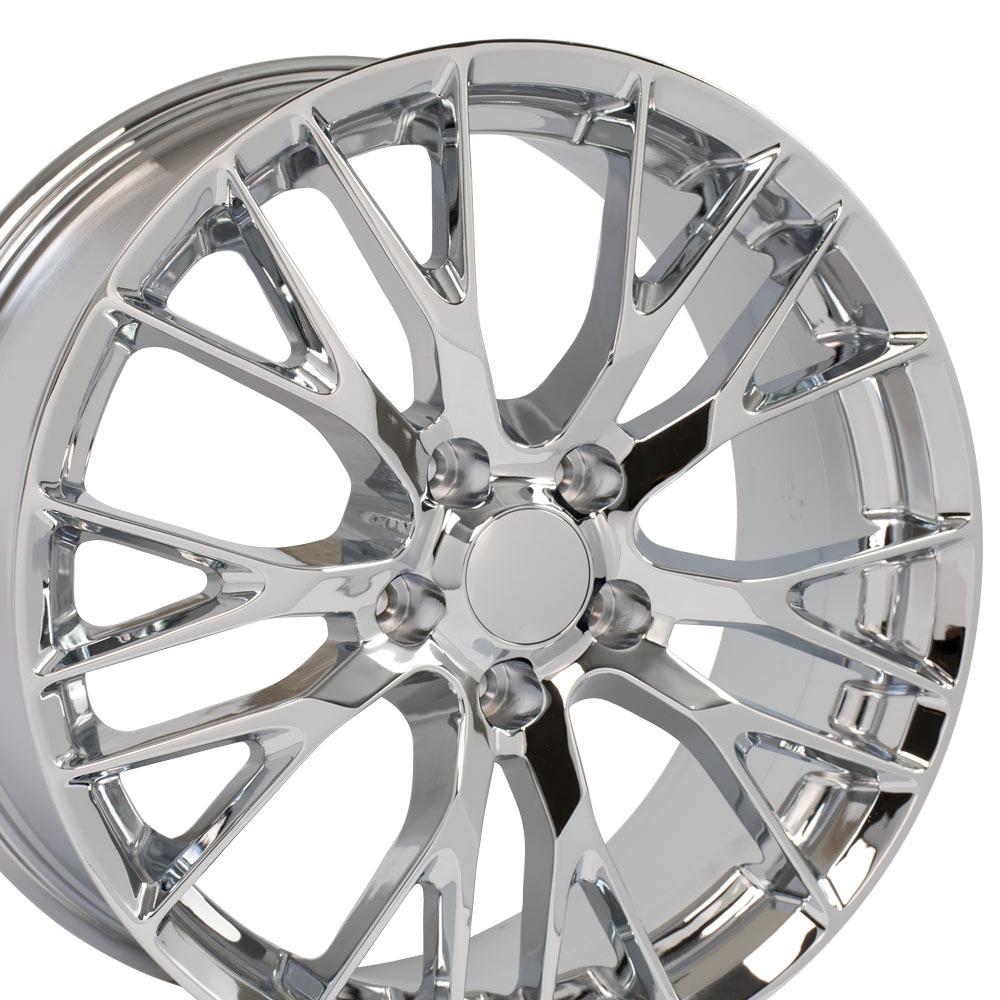 OE Wheels CV22C 19x8.5 5x120.65 56et Chrome Wheel