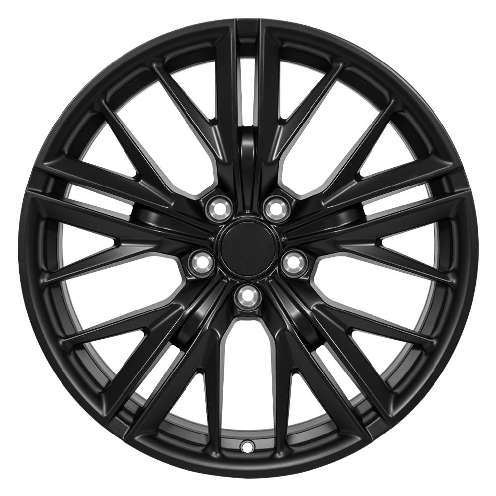 OE Wheels CV25 20x8.5 5x120 25et Satin Black Wheel - View 2
