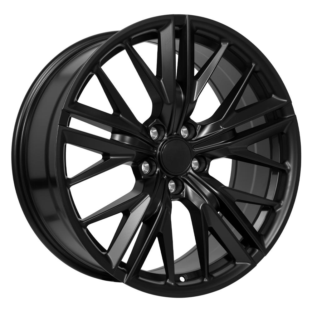 OE Wheels CV25 20x8.5 5x120 25et Satin Black Wheel - View 3