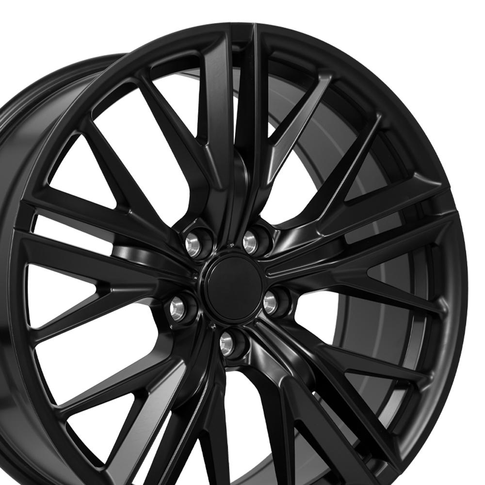 OE Wheels CV25 20x8.5 5x120 25et Satin Black Wheel