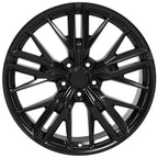 OE Wheels CV25 20x8.5 5x120 35et Satin Black Wheel - View 2