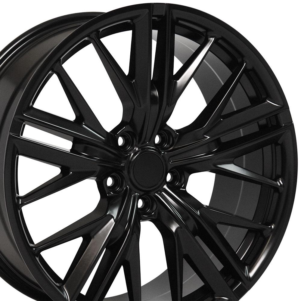 OE Wheels CV25 20x8.5 5x120 35et Satin Black Wheel