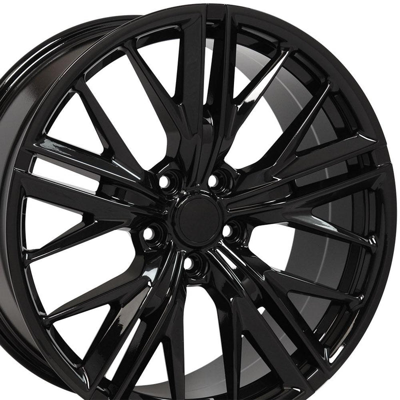 OE Wheels CV25 20x9.5 5x120 40et Gloss Black Wheel