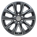 OE Wheels CV26 20x9 6x139.7 28et Gloss Gunmetal Machined Wheel - View 2