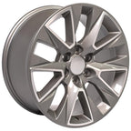 OE Wheels CV26 20x9 6x139.7 28et Gloss Silver Machined Wheel - View 3