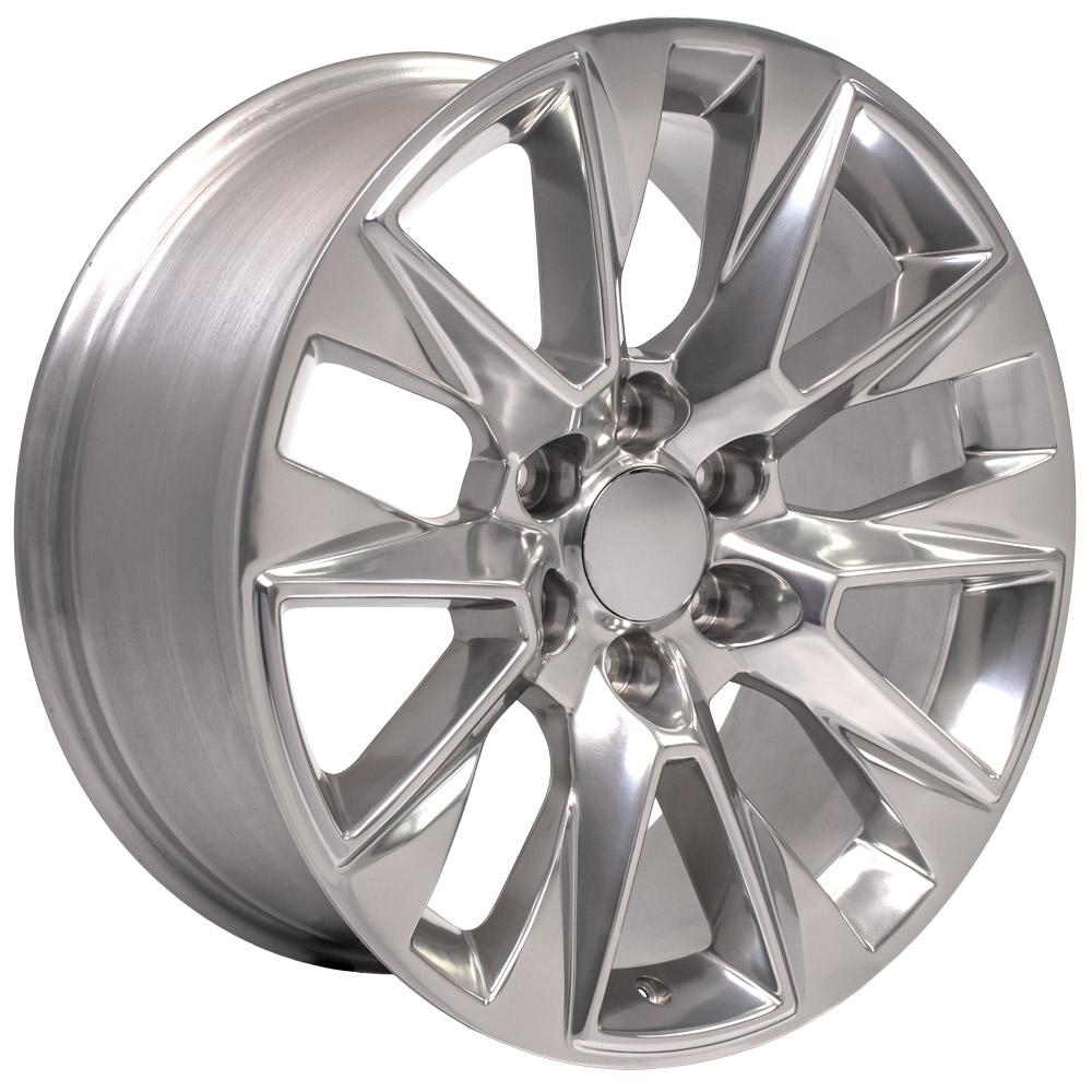 OE Wheels CV26 20x9 6x139.7 28et Polished Wheel - View 3