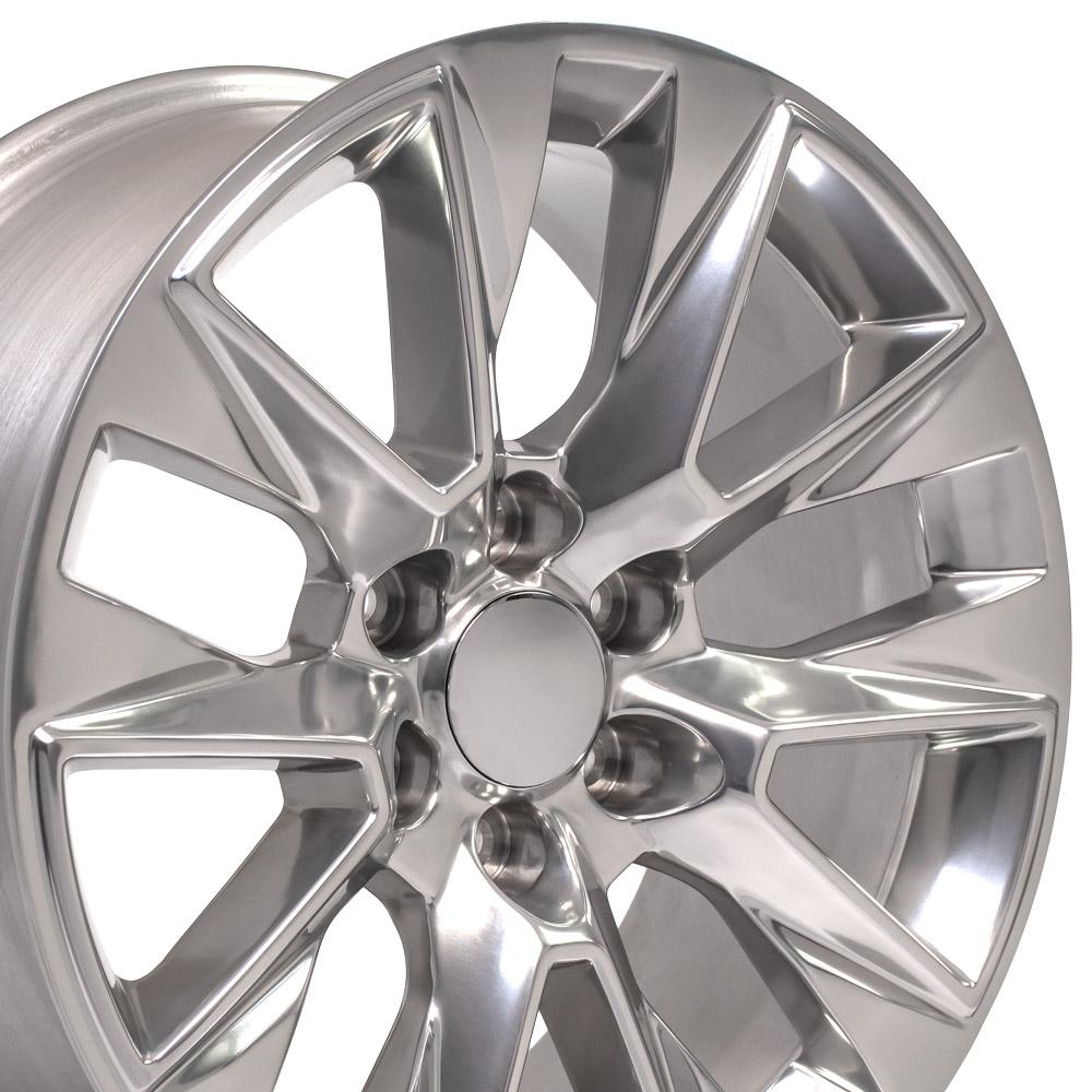OE Wheels CV26 20x9 6x139.7 28et Polished Wheel