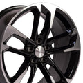 OE Wheels CV29 20x9.5 5x120 39et Gloss Black Machined Wheel