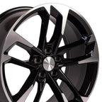 OE Wheels CV29 20x9.5 5x120 39et Gloss Black Machined Wheel