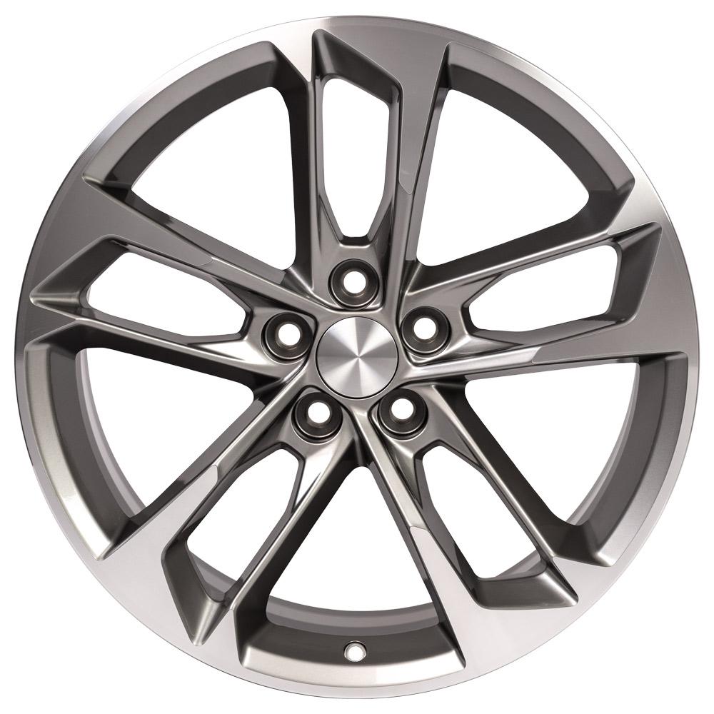 OE Wheels CV29 20x9.5 5x120 39et Gloss Gunmetal Machined Wheel - View 2